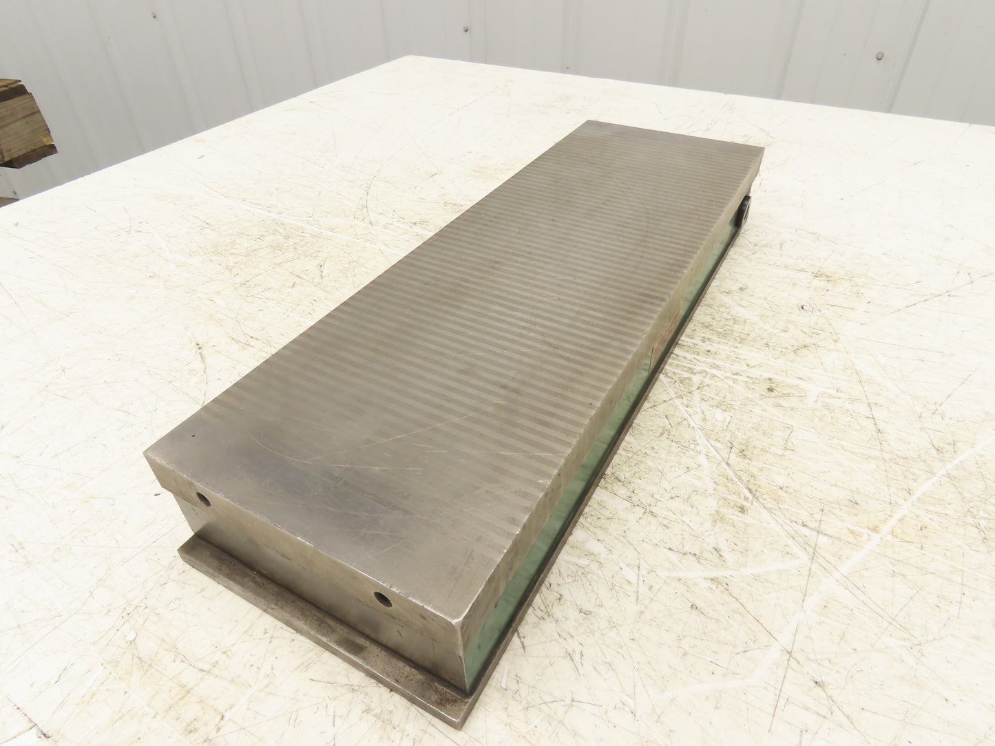 Taft-Peirce 6"x18" Rectangular Permanent Magnetic Block Chuck 2-5/8" Height