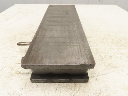Brown & Sharpe 6"x18" Rectangular Permanent Magnetic Chuck 3.5"H Surface Grinder