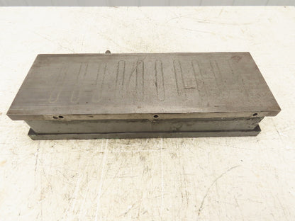 Brown & Sharpe 6"x18" Rectangular Permanent Magnetic Chuck 3.5"H Surface Grinder