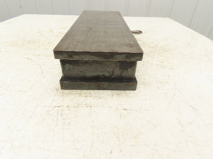 Brown & Sharpe 6"x18" Rectangular Permanent Magnetic Chuck 3.5"H Surface Grinder