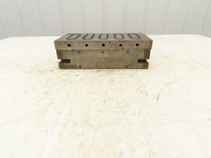 Walker 5"x10" Rectangular Permanent Magnetic Block Chuck 3-1/8" Height