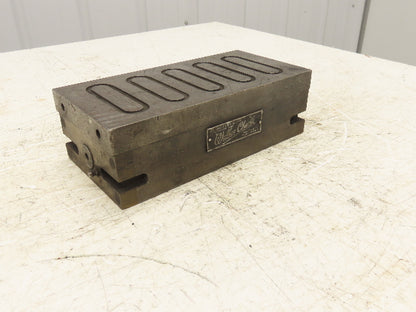 Walker 5"x10" Rectangular Permanent Magnetic Block Chuck 3-1/8" Height