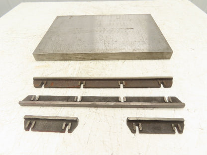 Milled Carbon Steel Machinist Inspection Surface Plate 19-5/8"x 13-9/16"x1-3/8"