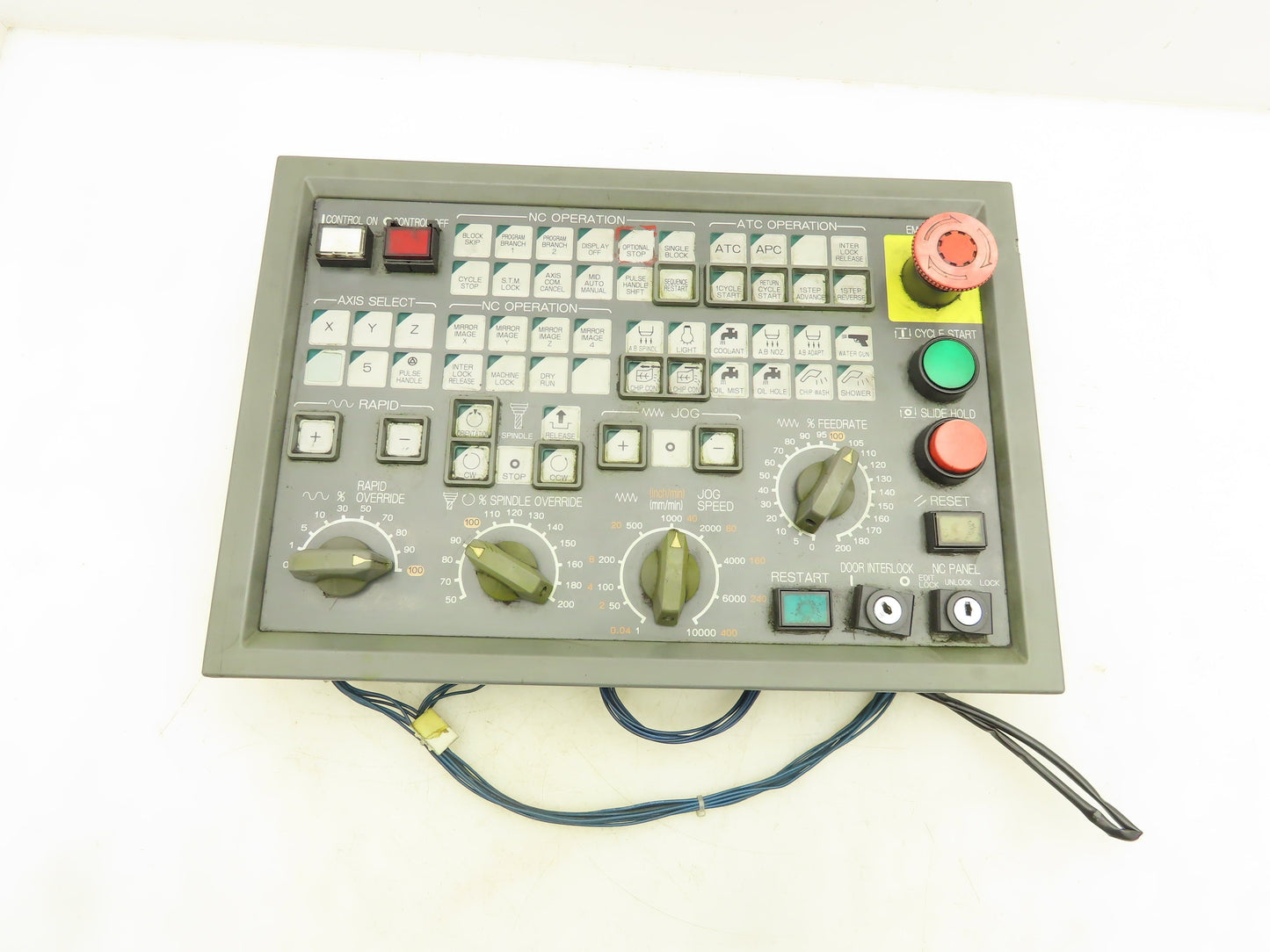 Okuma MPN7000 M-S Operator Interface Control Panel E0105-566-103-3