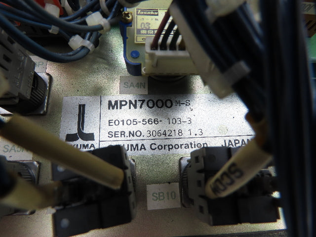 Okuma MPN7000 M-S Operator Interface Control Panel E0105-566-103-3