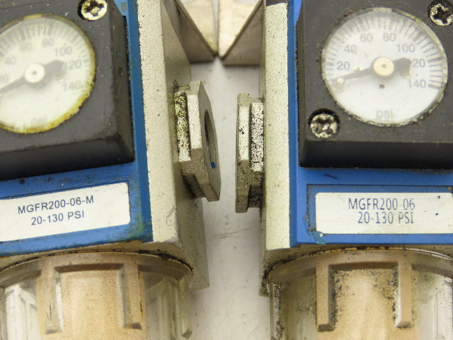 Bimba MGFR200-06 Air Regulator Filter 1/8" NPT 20-130 PSI Lot of 2