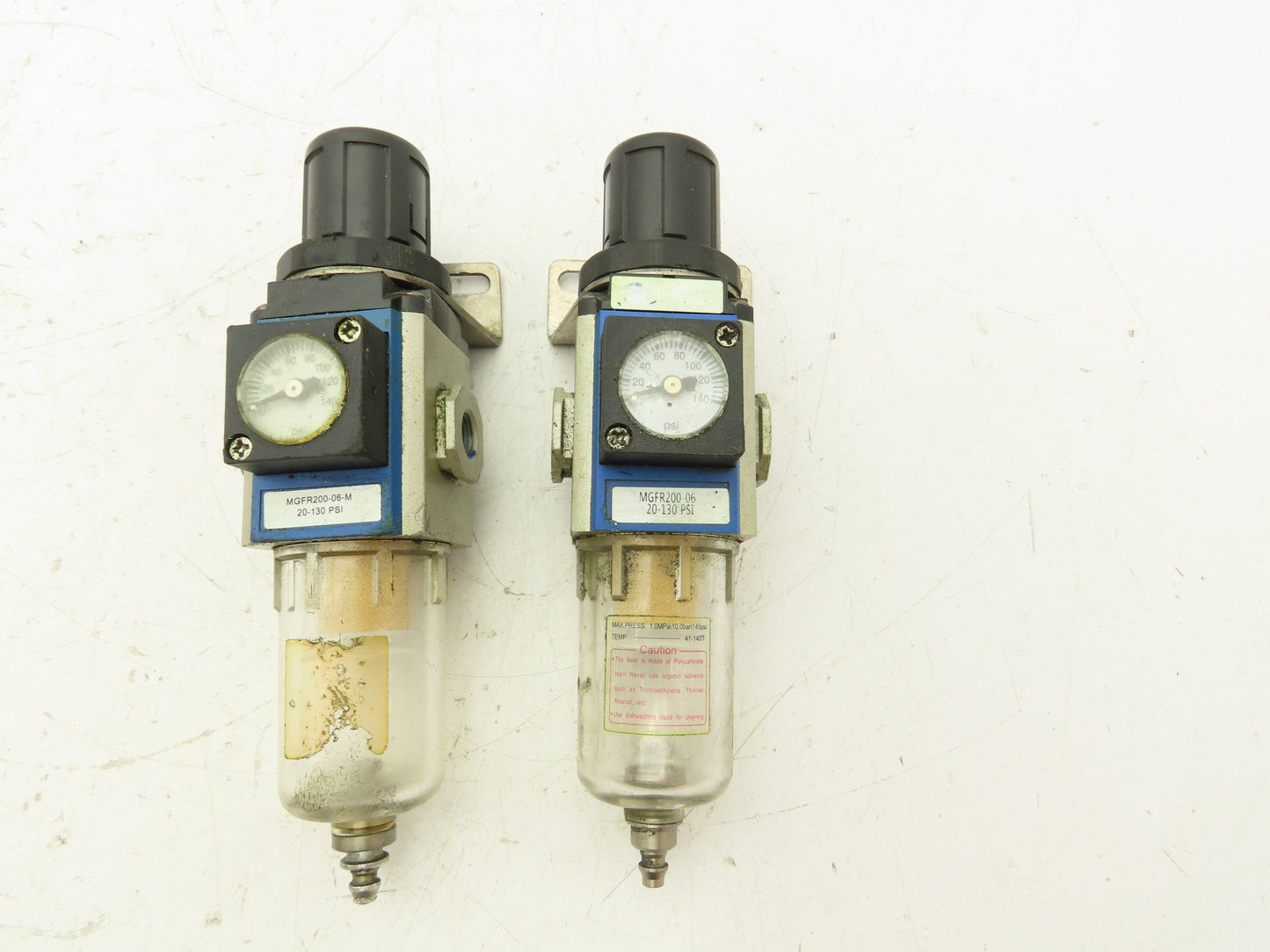 Bimba MGFR200-06 Air Regulator Filter 1/8" NPT 20-130 PSI Lot of 2
