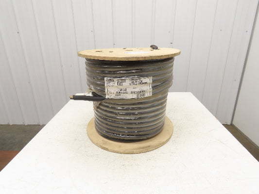 Carol 01824.35.01 Carolprene 6/4C SOOW 600V/90C Portable Power Cord Black 50'