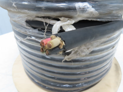 Carol 01824.35.01 Carolprene 6/4C SOOW 600V/90C Portable Power Cord Black 250'