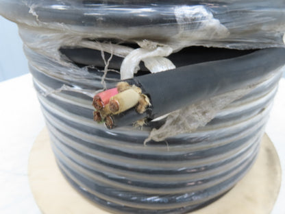 Carol 01824.35.01 Carolprene 6/4C SOOW 600V/90C Portable Power Cord Black 250'