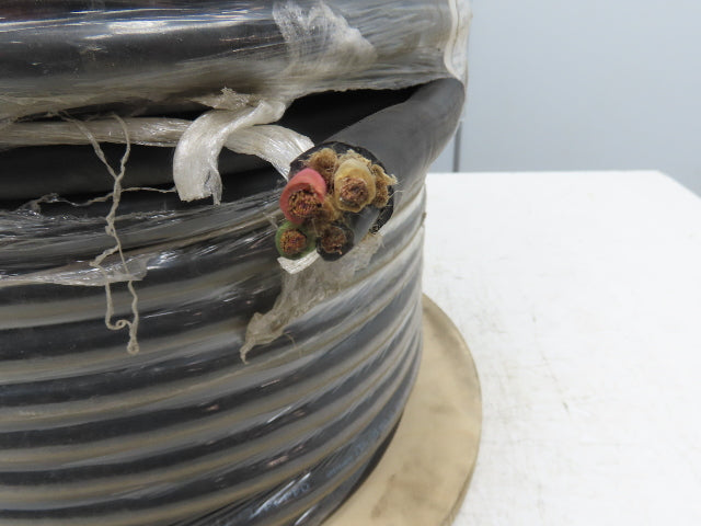 Carol 01824.35.01 Carolprene 6/4C SOOW 600V/90C Portable Power Cord Black 250'