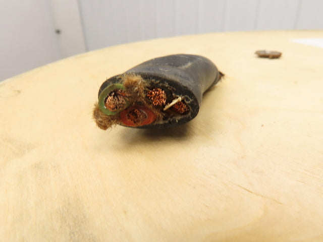 Carol 01824.35.01 Carolprene 6/4C SOOW 600V/90C Portable Power Cord Black 250'