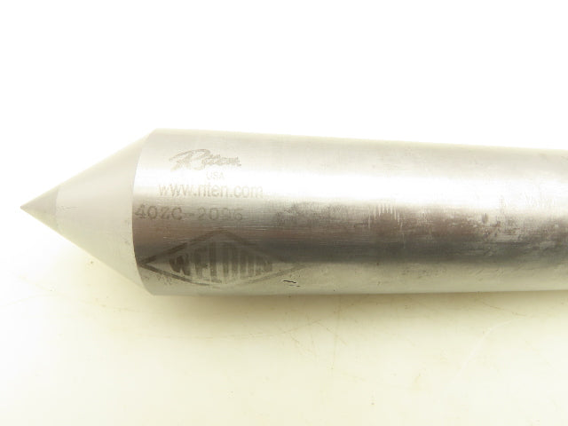 Riten 40ZC-2096 Carbide-Tipped Steel Lathe Dead Center MT5 Taper 1.75"x 7.125"L