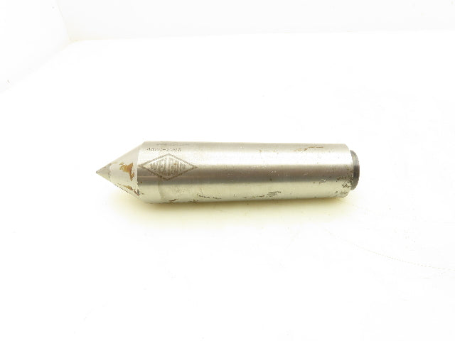 Riten 40ZC-2096 Carbide-Tipped Steel Lathe Dead Center MT5 Taper 1.75"x 7.125"L