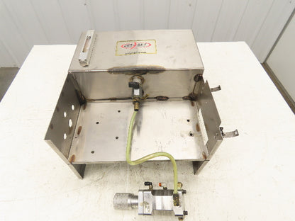 Jet Set Spray System Automatic Machine Lubricator Pump 5 Gal Stainless Tank