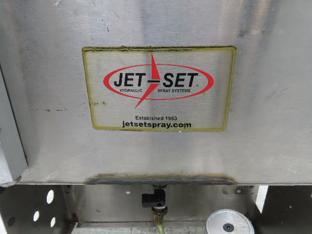 Jet Set Spray System Automatic Machine Lubricator Pump 5 Gal Stainless Tank