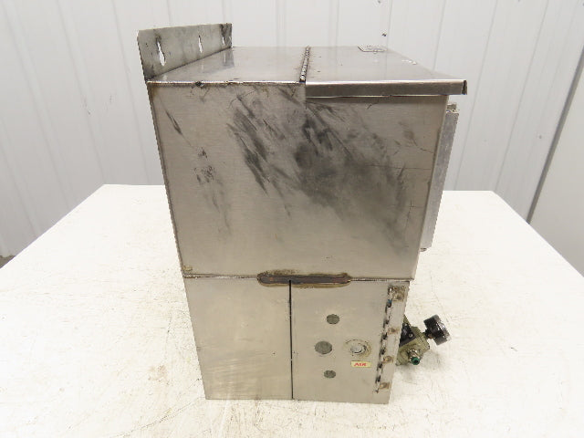 Jet Set Spray System Automatic Machine Lubricator Pump 5 Gal Stainless Tank