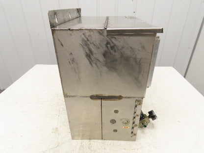 Jet Set Spray System Automatic Machine Lubricator Pump 5 Gal Stainless Tank