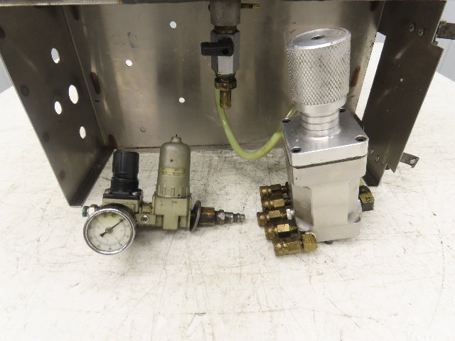 Jet Set Spray System Automatic Machine Lubricator Pump 5 Gal Stainless Tank