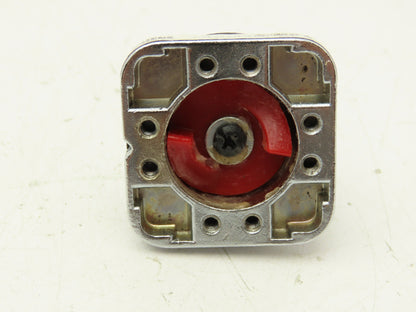 Siemens 52SC6AX Oil Tight 2 Position Key Selector Operator Switch