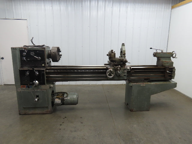 Voest Engine Lathe 20x78" 20" Swing 12" Self Centering 3 Chuck Steady Rest