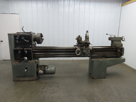 Voest Engine Lathe 20x78" 20" Swing 12" Self Centering 3 Chuck Steady Rest