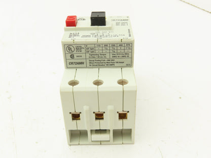 General Electric CR72AMH Starter Motor Protector 600V 2.5A 3 Pole