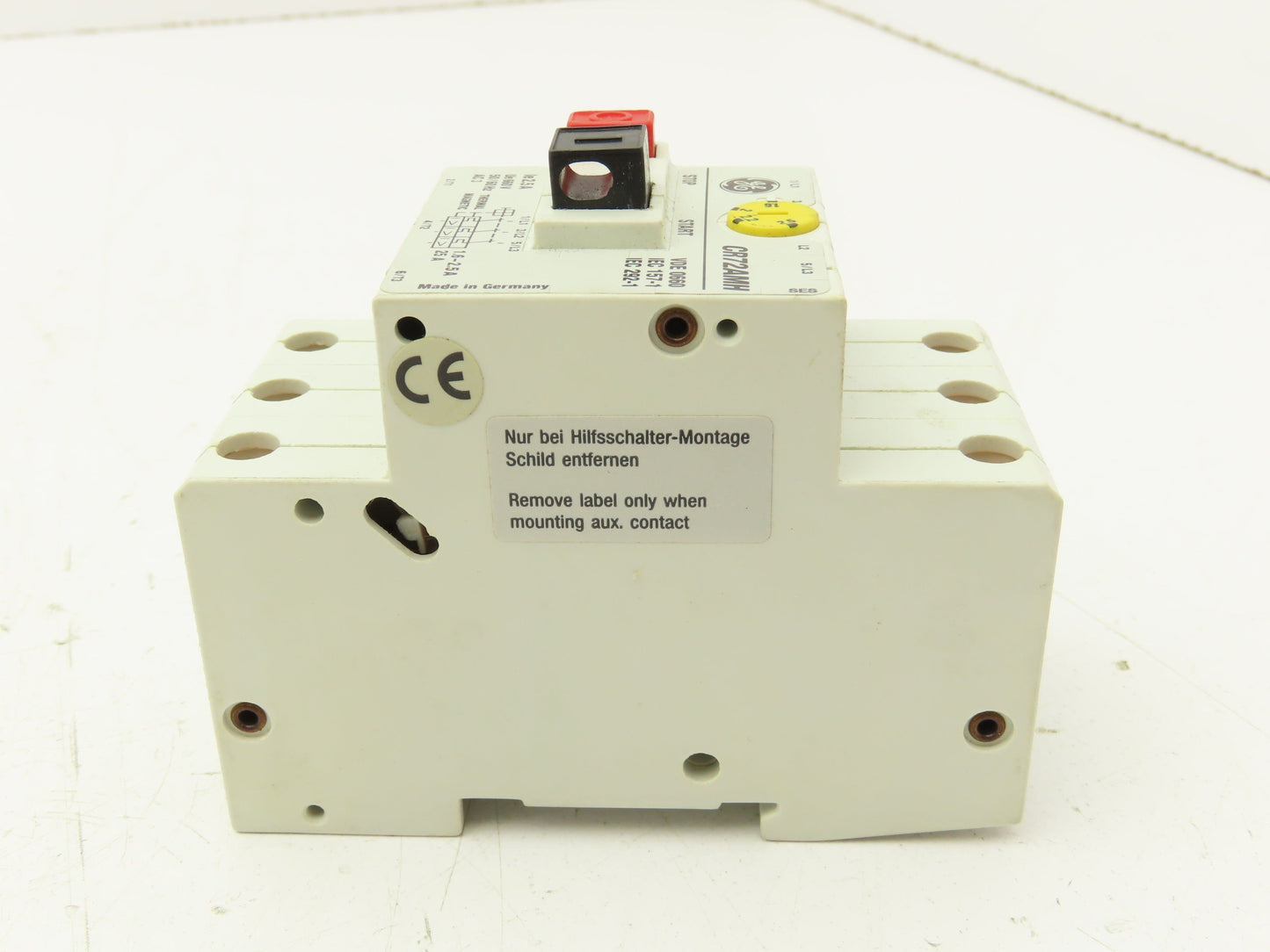 General Electric CR72AMH Starter Motor Protector 600V 2.5A 3 Pole