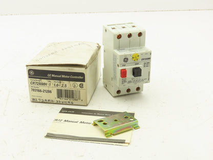 General Electric CR72AMH Starter Motor Protector 600V 2.5A 3 Pole