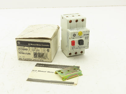 General Electric CR72AMH Starter Motor Protector 600V 2.5A 3 Pole