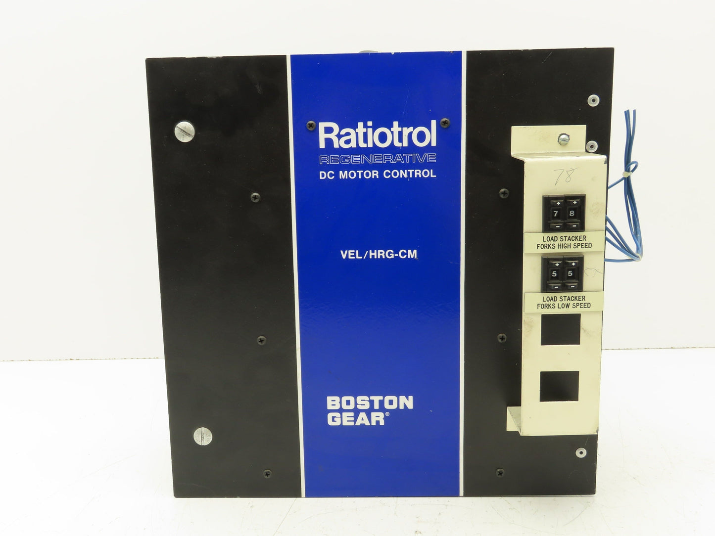 Boston Gear VEHRG300CM Ratiotrol Regenerative DC Motor Control VEL/HRG-CM 5HP
