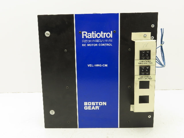 Boston Gear VEHRG300CM Ratiotrol Regenerative DC Motor Control VEL/HRG-CM 5HP
