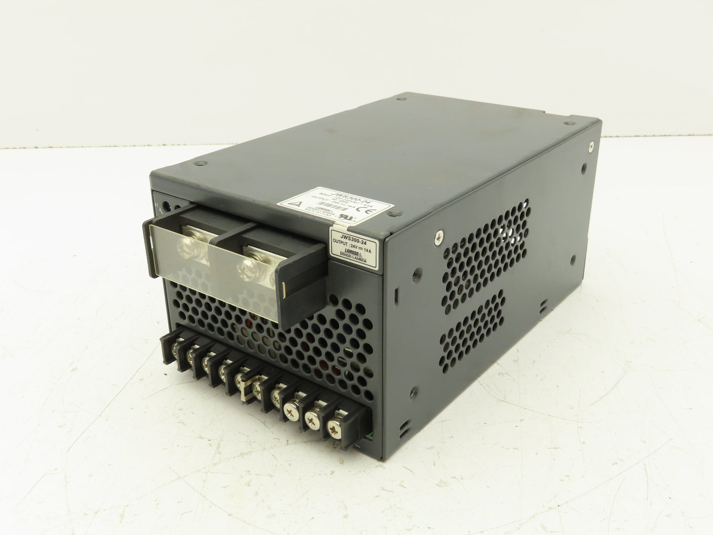 Densei-Lambda JWS300-24 PLC Power Supply 100-240V In 24V 14A Out