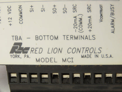 Red Lion Controls MCI4Y11D Message Indicator Display Screen Module