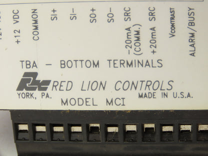Red Lion Controls MCI4Y11D Message Indicator Display Screen Module