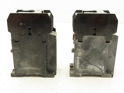 General Electric CR7ZA 10 Contactor Relay 24V Coil 600V 5HP 3PH Lot of 2