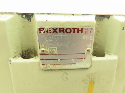 Rexroth 4WRZ 10 E1-85-40/6A24N9K4/D2MR Hydraulic Proportional Directional Valve