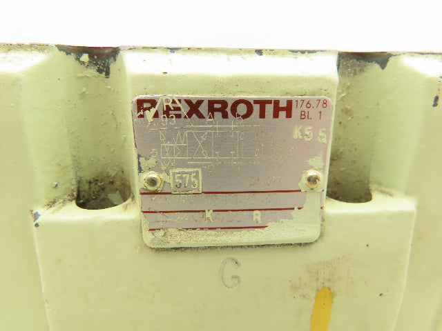 Rexroth 4WRZ 10 E1-85-40/6A24N9K4/D2MR Hydraulic Proportional Directional Valve