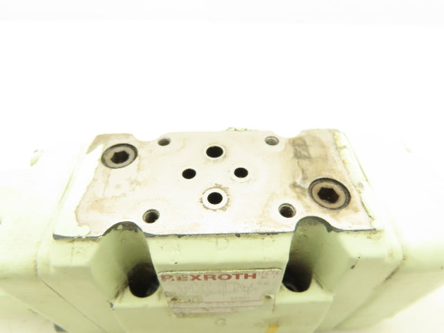 Rexroth 4WRZ 10 E1-85-40/6A24N9K4/D2MR Hydraulic Proportional Directional Valve