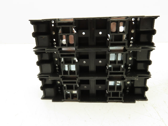 Connectron 633-99 Fuse Holder Block 30A 600V 3 Pole Lot of 4