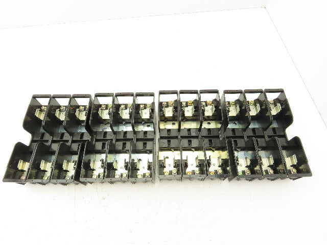 Connectron 633-99 Fuse Holder Block 30A 600V 3 Pole Lot of 4