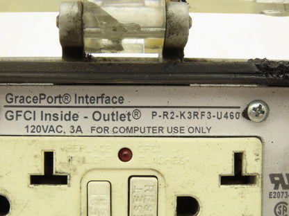 Grace Engineered P-R2-K3RF3-U460 Port Interface GFCI Inside-Outlet Receptacle