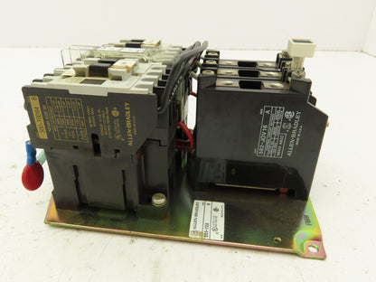 Allen Bradley 500-T0D94 Contactor Reversing Motor Starter 120V Coil 9A 600V