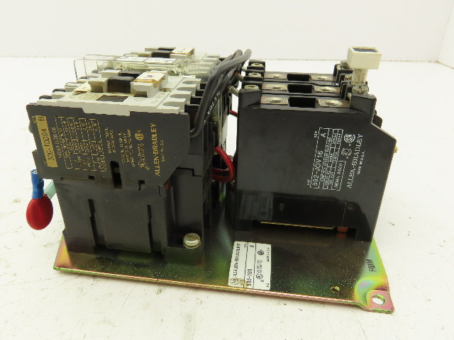 Allen Bradley 500-T0D94 Contactor Reversing Motor Starter 120V Coil 9A 600V