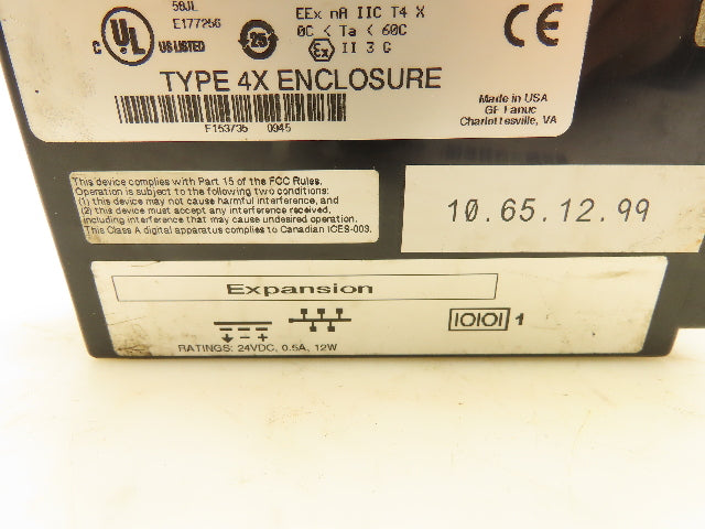 GE Fanuc ES0611 QuickPanel View 6" 24VDC Control Panel