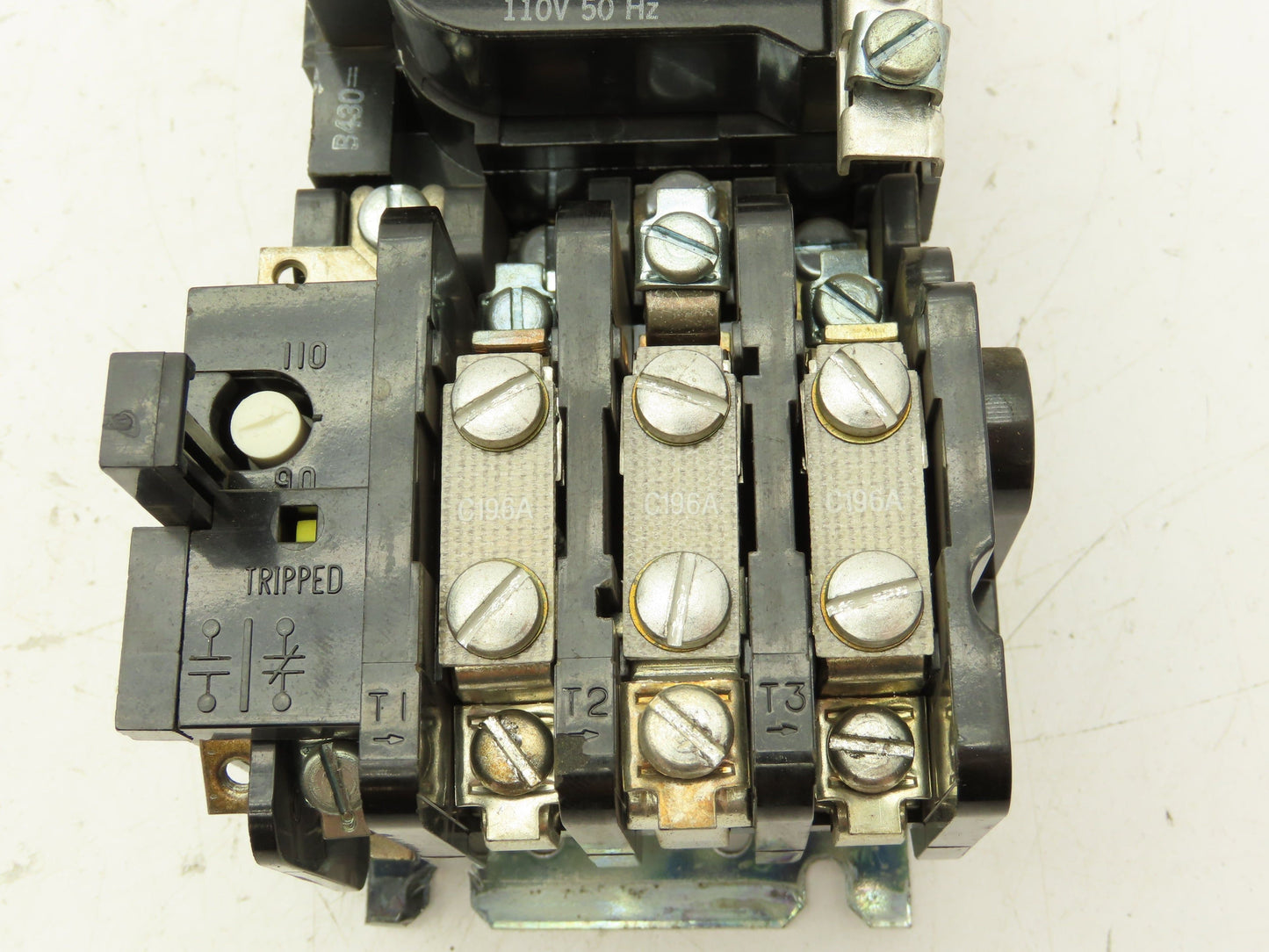 General Electric CR30680 LAA Magnetic Contactor Motor Starter 120V Coil 3PH 18A