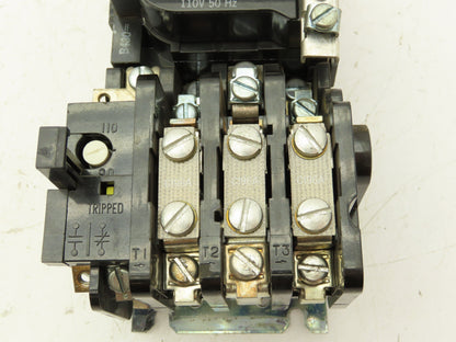 General Electric CR30680 LAA Magnetic Contactor Motor Starter 120V Coil 3PH 18A