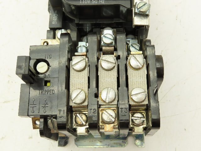 General Electric CR30680 LAA Magnetic Contactor Motor Starter 120V Coil 3PH 18A