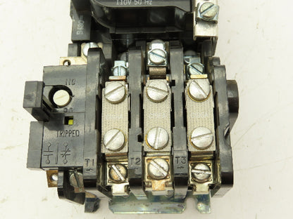 General Electric CR30680 LAA Magnetic Contactor Motor Starter 120V Coil 3PH 18A