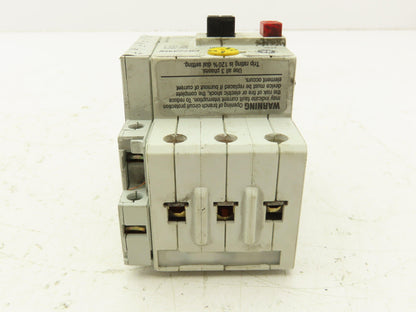 General Electric CR72AMH Manual Motor Starter Protector 600V 2.5A 3 Pole